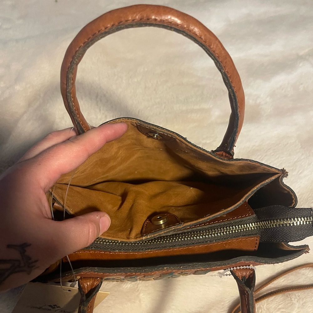 Patrisha Nash Mozia Plaid Toast Bag - Picture 2 of 8